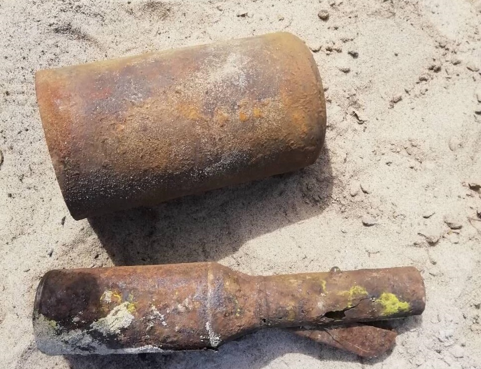 В Архангельске нашли столетние боеприпасы